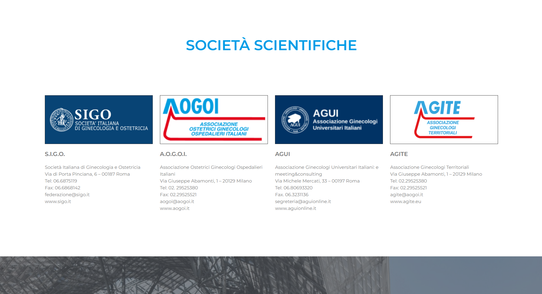Sito del 98° Congresso Nazionale SIGO 2023